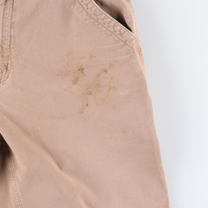 Carhartt Original Fit Duck Painter Shorts, Men's Size 34 cotton Beige type Vintage Second Hand