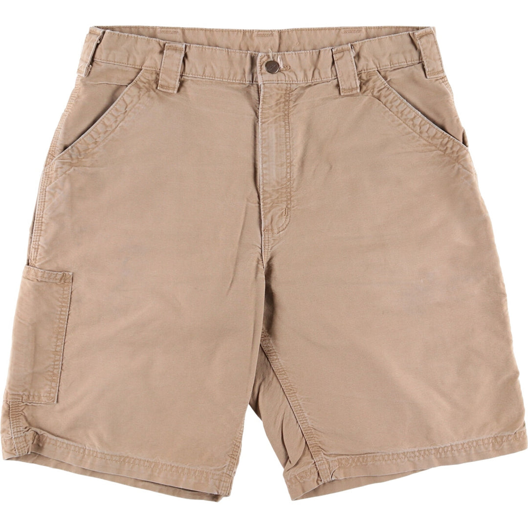 Carhartt Duck Painter Shorts, Men's, W36 equivalent cotton Beige type Vintage Second Hand