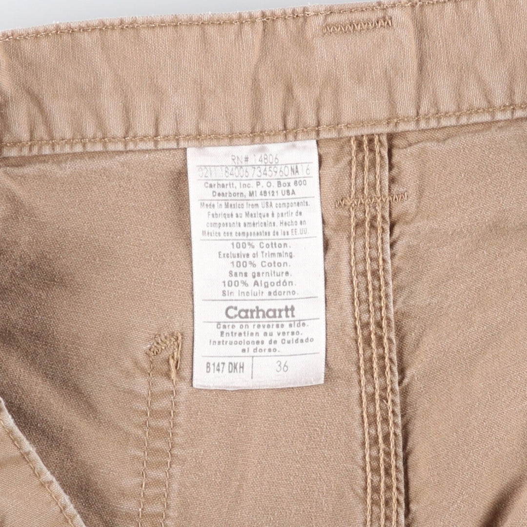 Carhartt Duck Painter Shorts, Men's, W36 equivalent cotton Beige type Vintage Second Hand