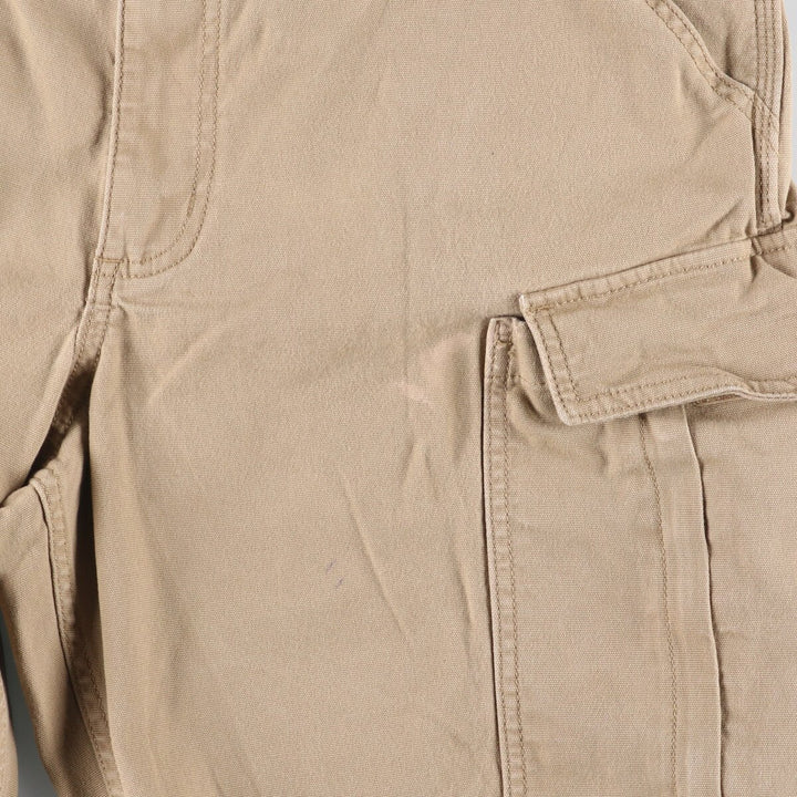Carhartt Relaxed Fit Duck Cargo Shorts, Men's, W36 cotton Beige type Vintage Second Hand
