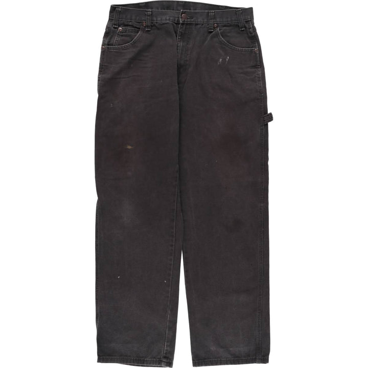 Dickies Duck Painter Pants Men's W34 equivalent cotton black type Vintage Second Hand