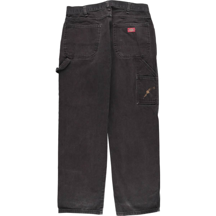 Dickies Duck Painter Pants Men's W34 equivalent cotton black type Vintage Second Hand