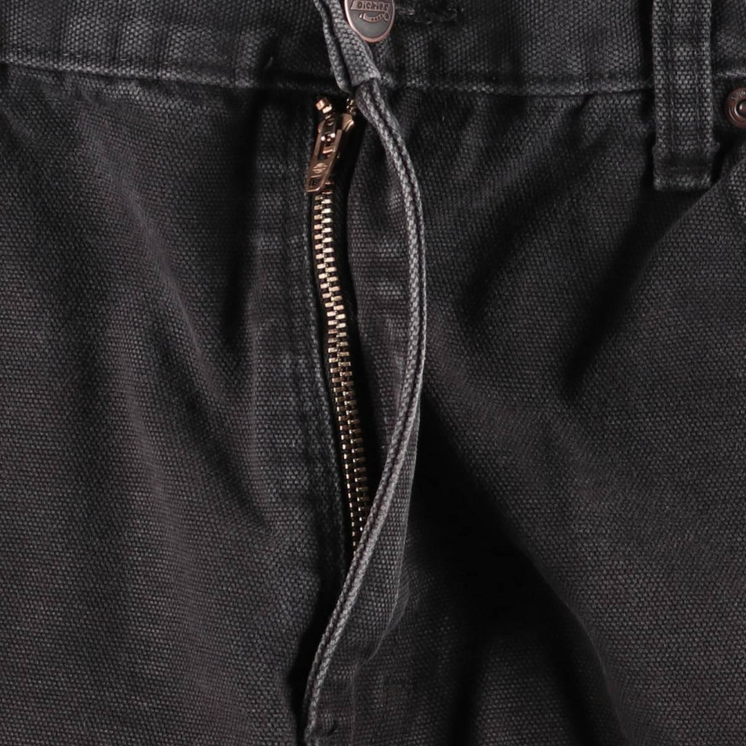 Dickies Duck Painter Pants Men's W34 equivalent cotton black type Vintage Second Hand