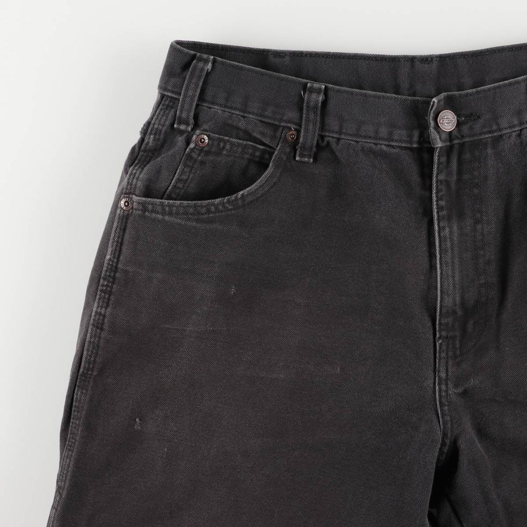 Dickies Duck Painter Pants Men's W34 equivalent cotton black type Vintage Second Hand