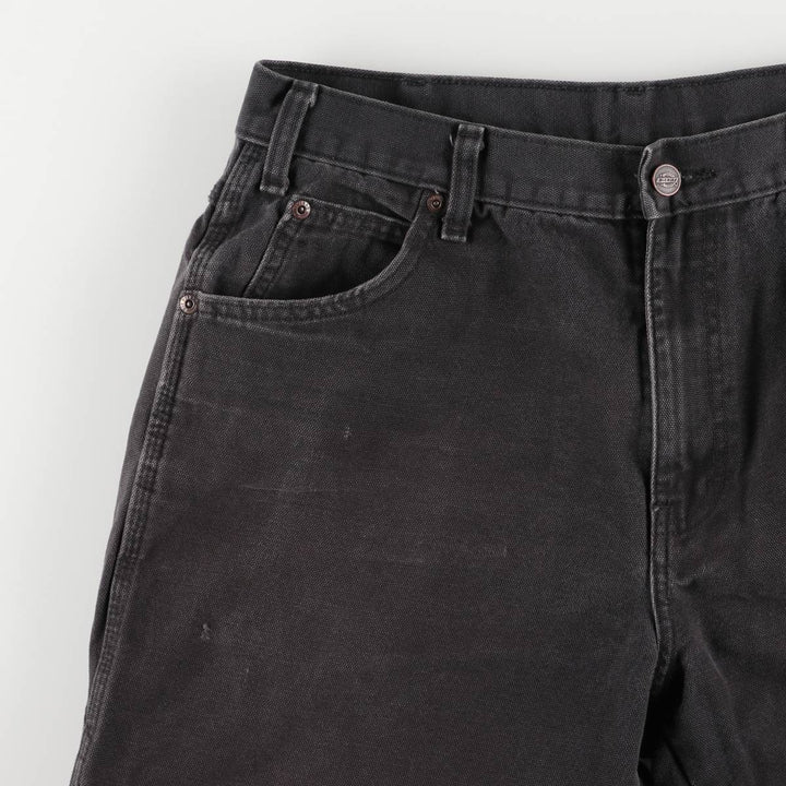 Dickies Duck Painter Pants Men's W34 equivalent cotton black type Vintage Second Hand