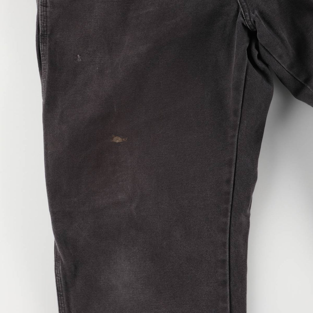 Dickies Duck Painter Pants Men's W34 equivalent cotton black type Vintage Second Hand