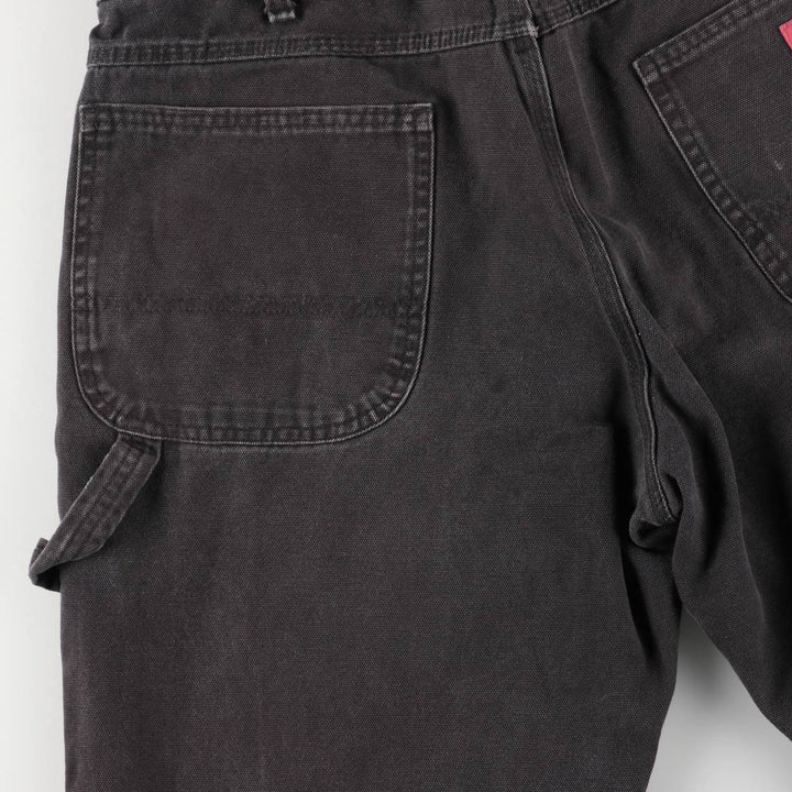 Dickies Duck Painter Pants Men's W34 equivalent cotton black type Vintage Second Hand