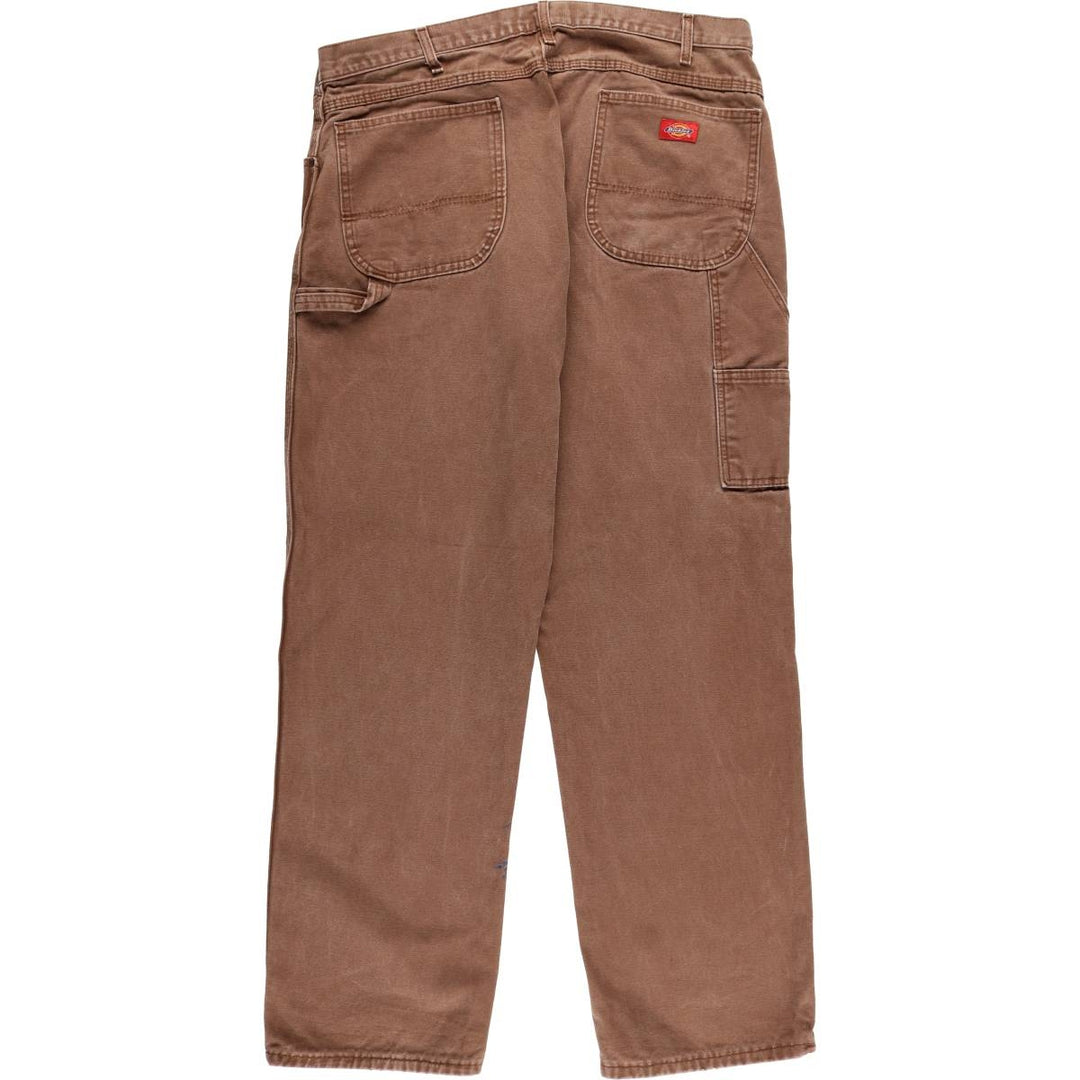 Dickies Duck Painter Pants Men's W38 cotton brown type Vintage Second Hand