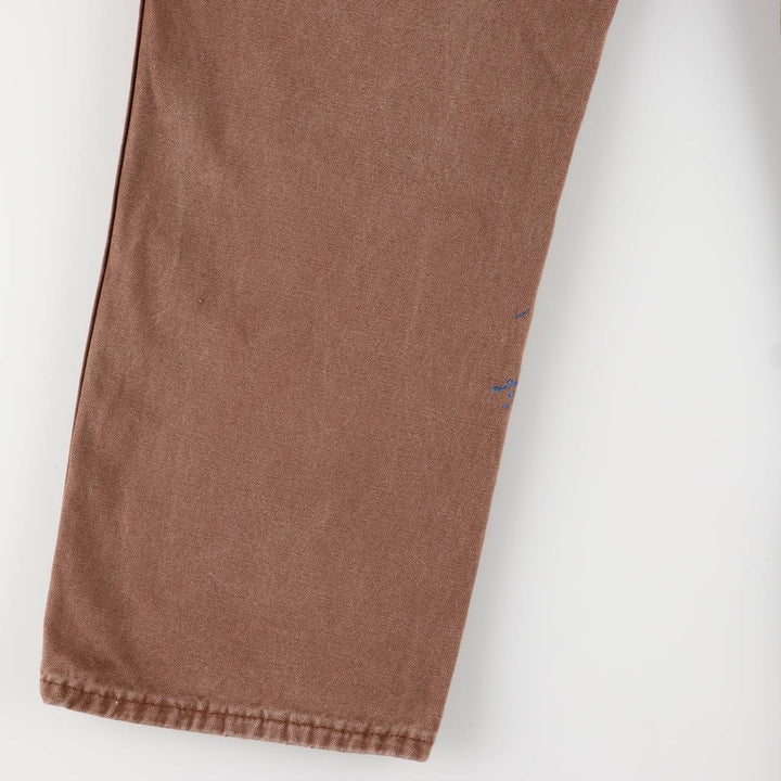Dickies Duck Painter Pants Men's W38 cotton brown type Vintage Second Hand