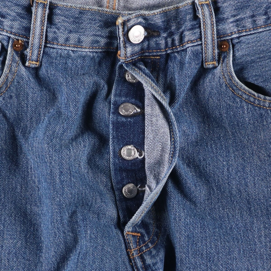 Levi's 501 straight denim pants for men, size W36 cotton blue type Vintage Second Hand