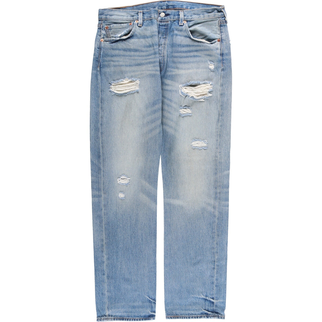 Levi's 501 straight denim pants for men, size W35 cotton blue type Vintage Second Hand
