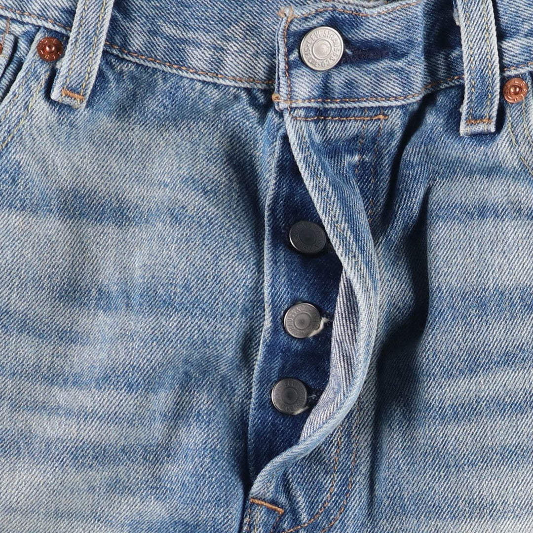 Levi's 501 straight denim pants for men, size W35 cotton blue type Vintage Second Hand