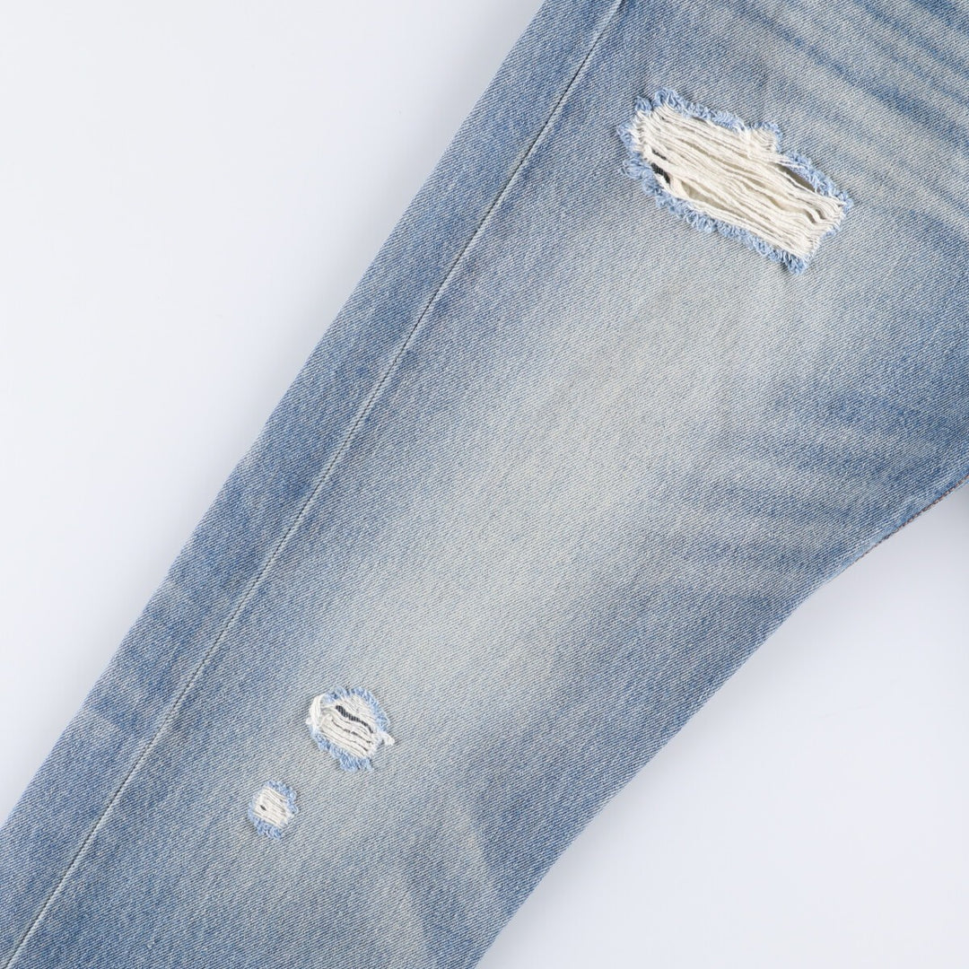 Levi's 501 straight denim pants for men, size W35 cotton blue type Vintage Second Hand