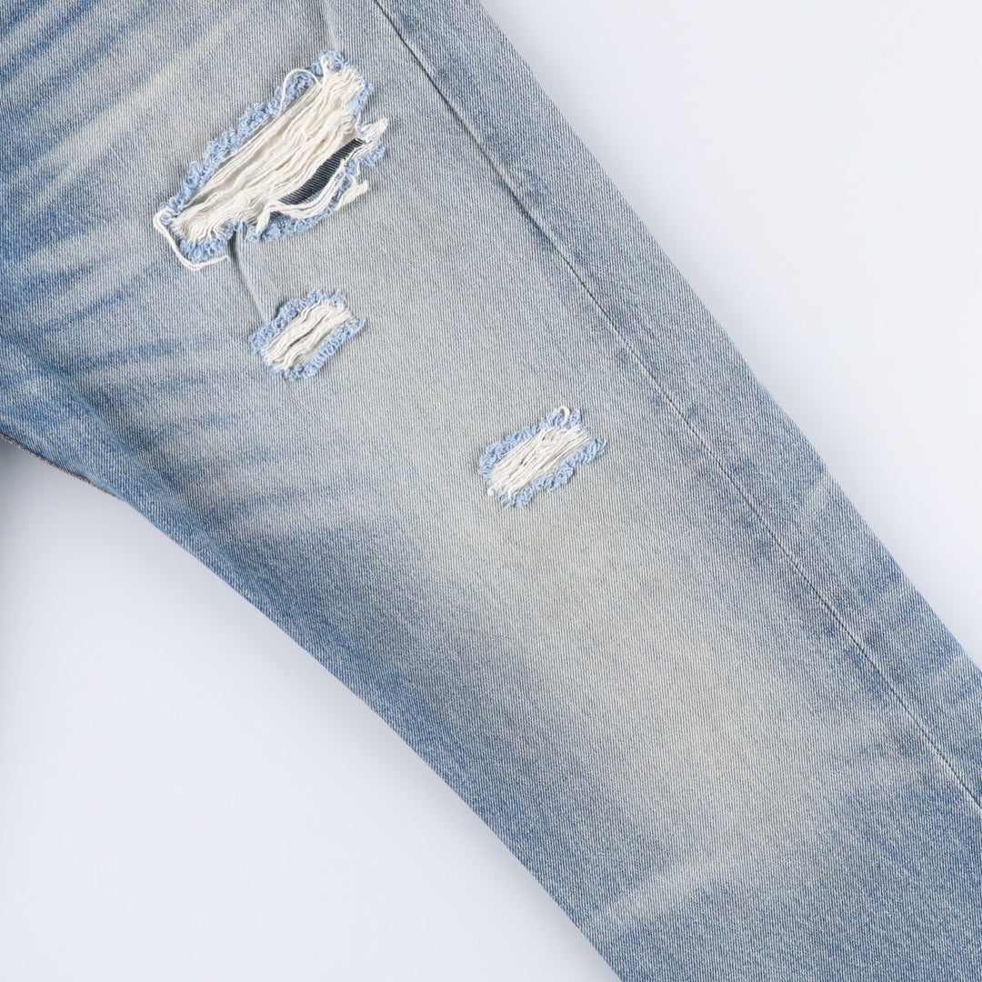 Levi's 501 straight denim pants for men, size W35 cotton blue type Vintage Second Hand