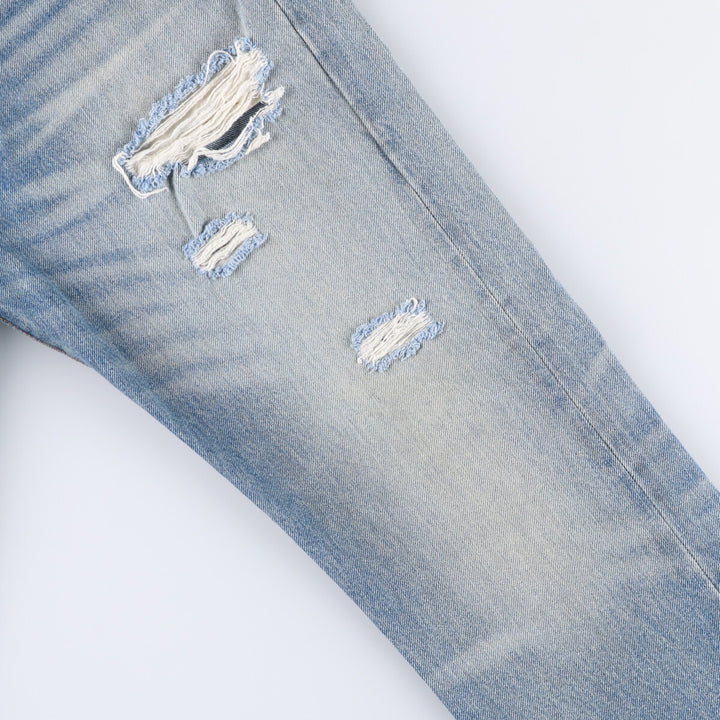 Levi's 501 straight denim pants for men, size W35 cotton blue type Vintage Second Hand