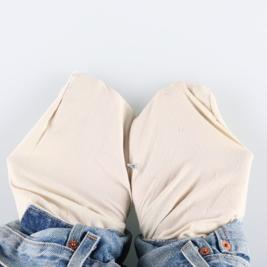 Levi's 501 straight denim pants for men, size W35 cotton blue type Vintage Second Hand