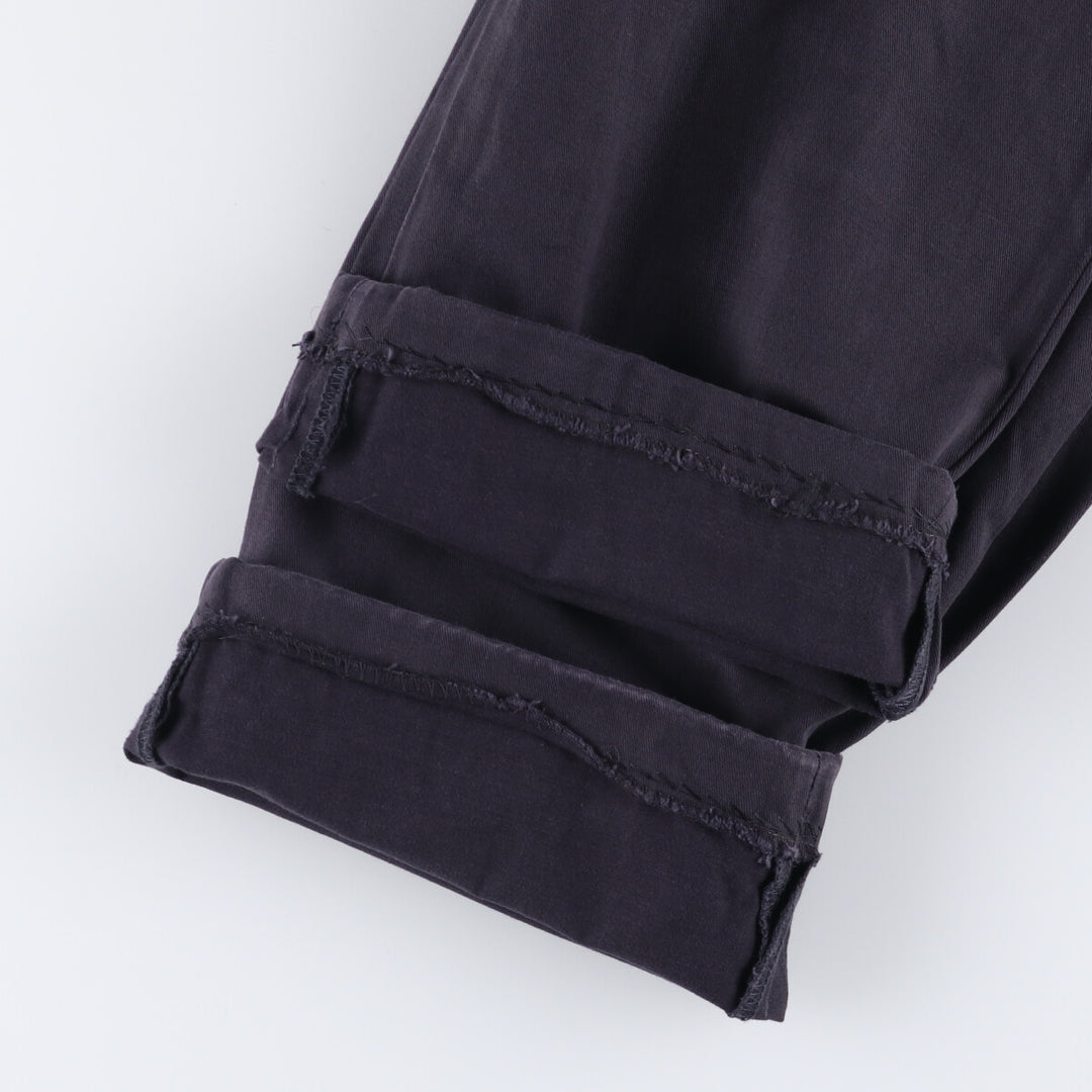 Brooks Brothers ELLIOT Two-Pleated Chino Pants, Men's, Size W34 cotton navy blue type Vintage Second Hand