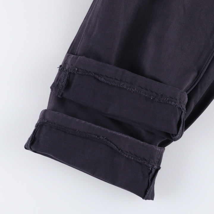 Brooks Brothers ELLIOT Two-Pleated Chino Pants, Men's, Size W34 cotton navy blue type Vintage Second Hand