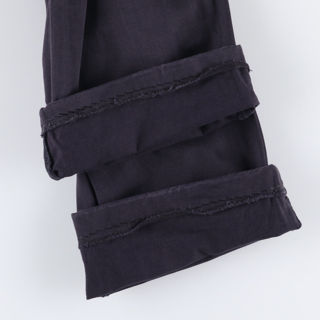 Brooks Brothers ELLIOT Two-Pleated Chino Pants, Men's, Size W34 cotton navy blue type Vintage Second Hand