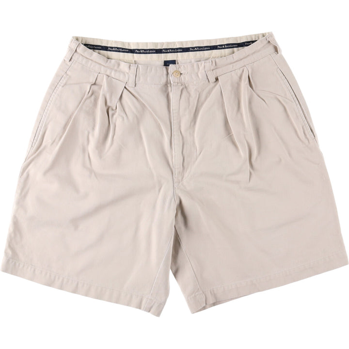 Ralph Lauren POLO RALPH LAUREN Chino Shorts Shorts Men's W34 equivalent cotton pale white type Vintage Second Hand