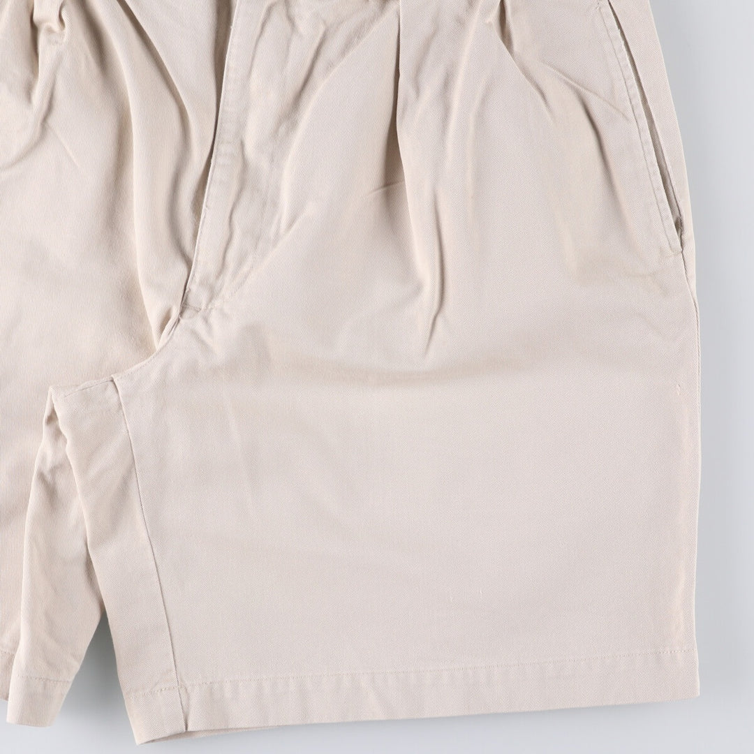 Ralph Lauren POLO RALPH LAUREN Chino Shorts Shorts Men's W34 equivalent cotton pale white type Vintage Second Hand