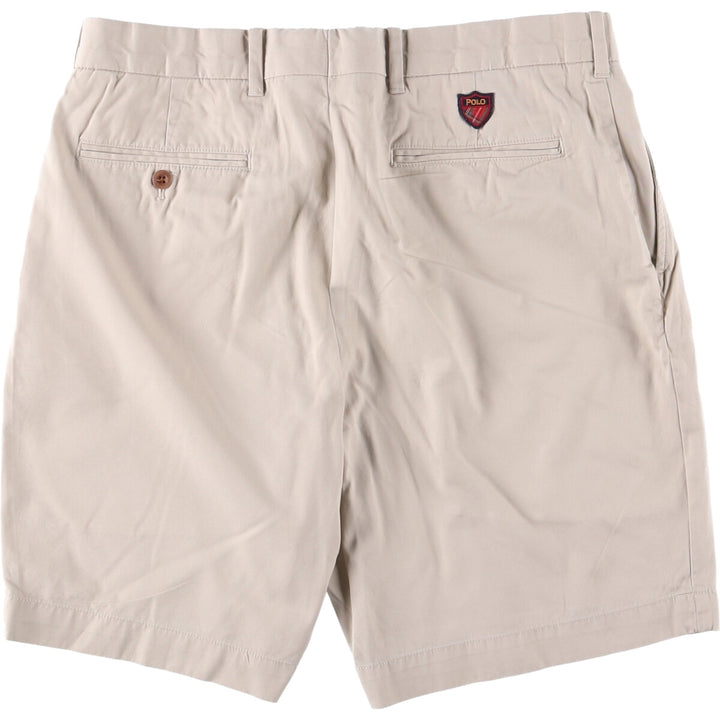 Ralph Lauren POLO GOLF Polo Golf Chino Shorts Short Pants Men's W34 cotton pale white type Vintage Second Hand
