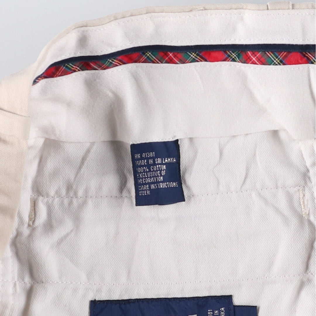 Ralph Lauren POLO GOLF Polo Golf Chino Shorts Short Pants Men's W34 cotton pale white type Vintage Second Hand