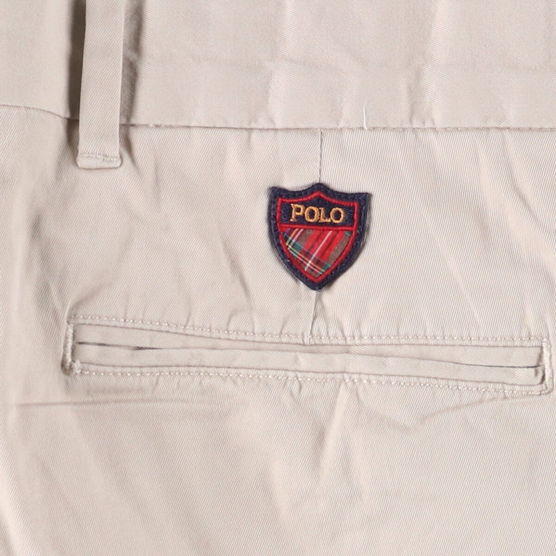 Ralph Lauren POLO GOLF Polo Golf Chino Shorts Short Pants Men's W34 cotton pale white type Vintage Second Hand