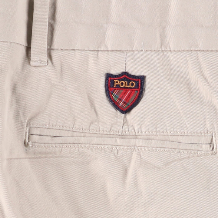 Ralph Lauren POLO GOLF Polo Golf Chino Shorts Short Pants Men's W34 cotton pale white type Vintage Second Hand