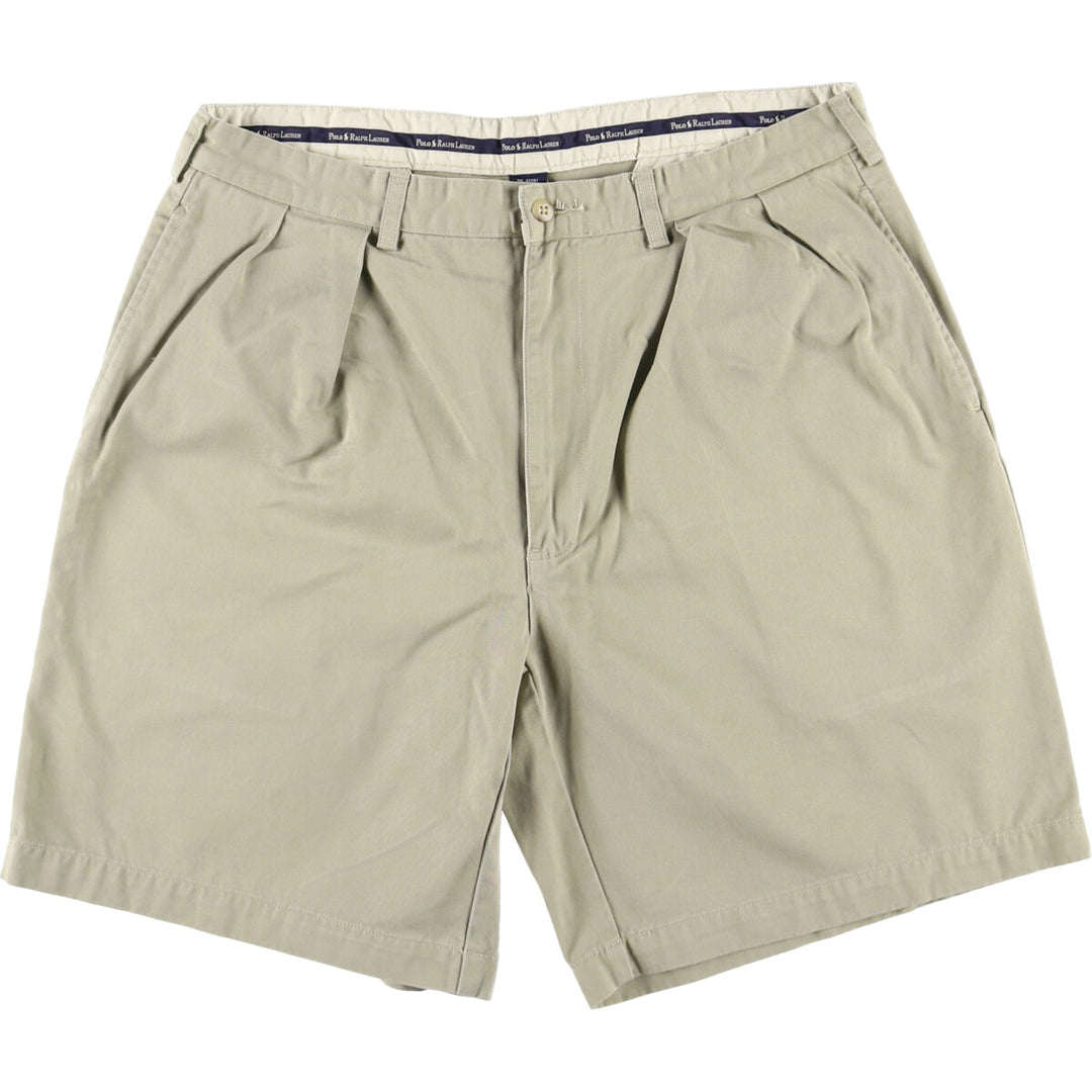 Ralph Lauren POLO RALPH LAUREN Chino Shorts Shorts Men's W35 equivalent cotton Khaki type beige Vintage Second Hand