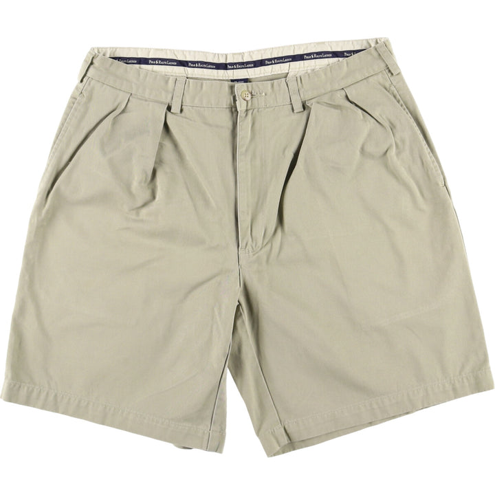 Ralph Lauren POLO RALPH LAUREN Chino Shorts Shorts Men's W35 equivalent cotton Khaki type beige Vintage Second Hand