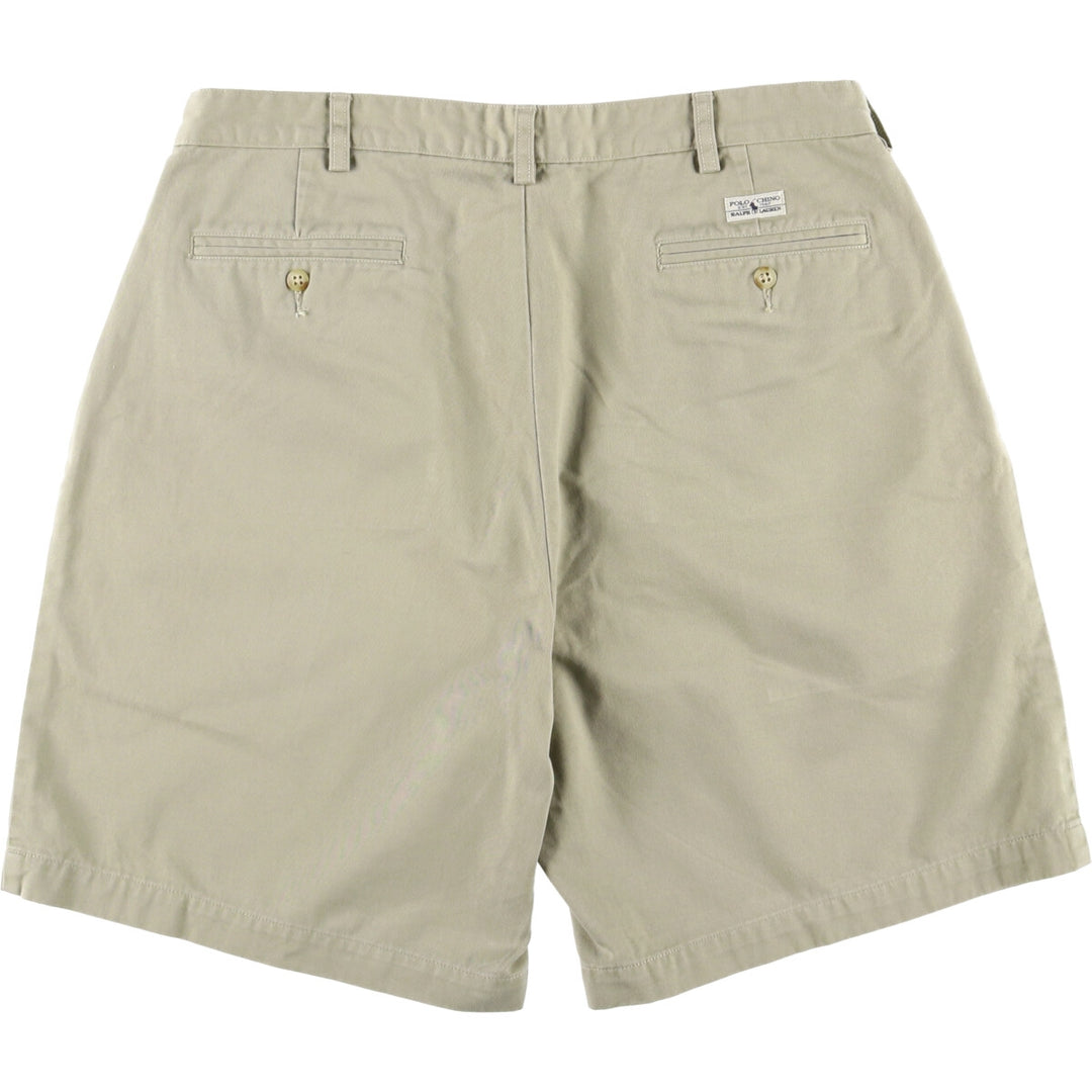 Ralph Lauren POLO RALPH LAUREN Chino Shorts Shorts Men's W35 equivalent cotton Khaki type beige Vintage Second Hand