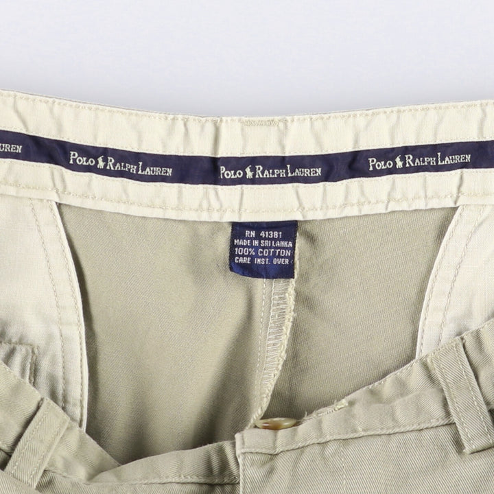 Ralph Lauren POLO RALPH LAUREN Chino Shorts Shorts Men's W35 equivalent cotton Khaki type beige Vintage Second Hand