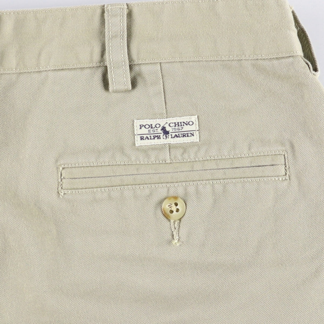 Ralph Lauren POLO RALPH LAUREN Chino Shorts Shorts Men's W35 equivalent cotton Khaki type beige Vintage Second Hand