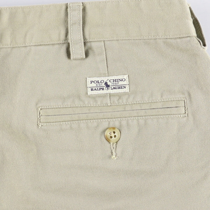 Ralph Lauren POLO RALPH LAUREN Chino Shorts Shorts Men's W35 equivalent cotton Khaki type beige Vintage Second Hand