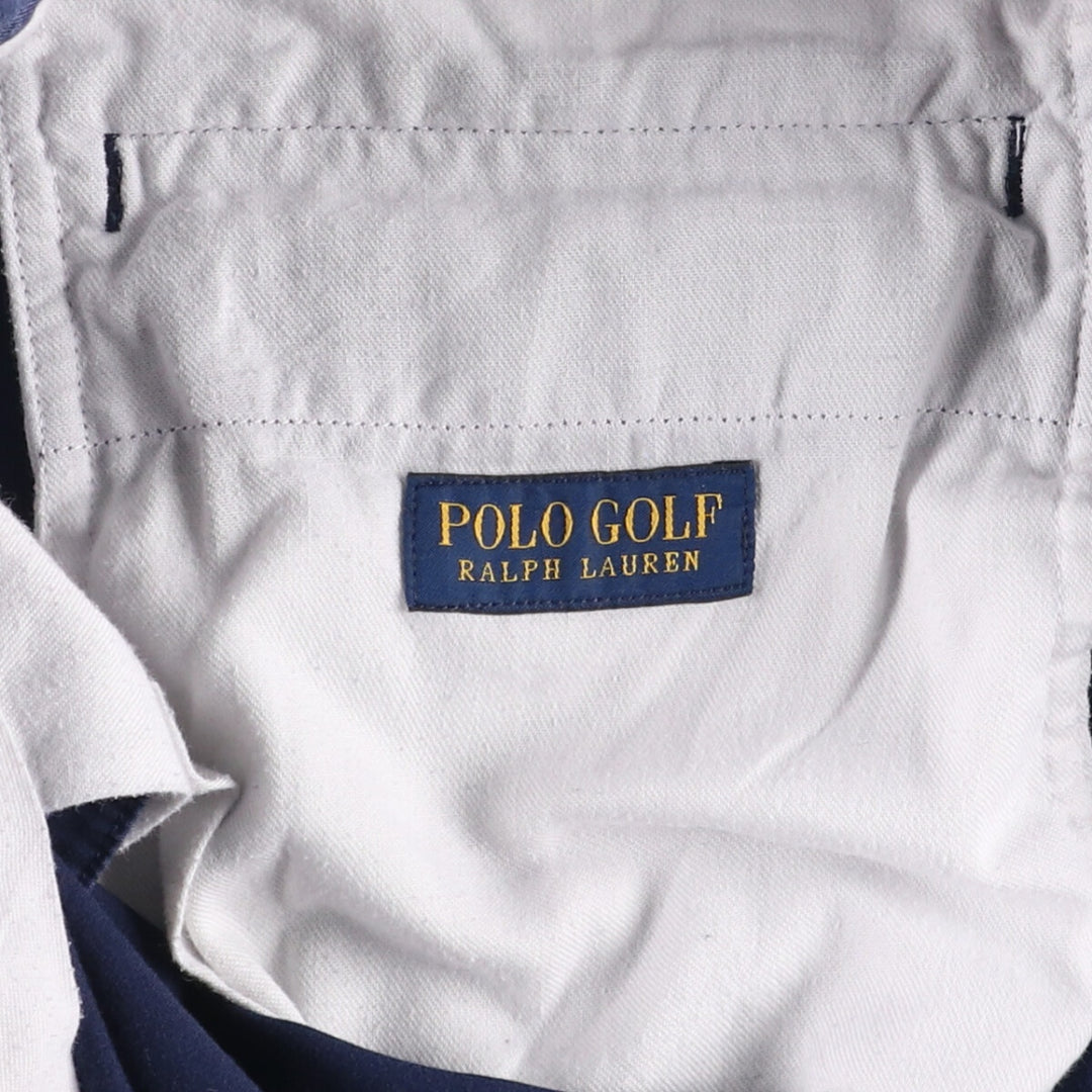 Ralph Lauren POLO GOLF Polo Golf Chino Shorts Short Pants Men's W36 cotton navy blue type Vintage Second Hand