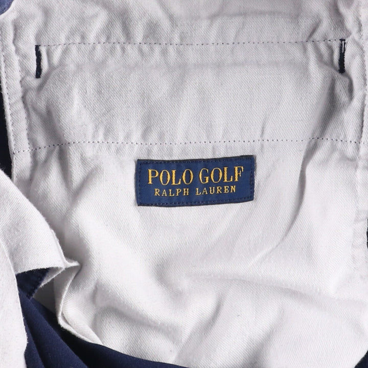 Ralph Lauren POLO GOLF Polo Golf Chino Shorts Short Pants Men's W36 cotton navy blue type Vintage Second Hand