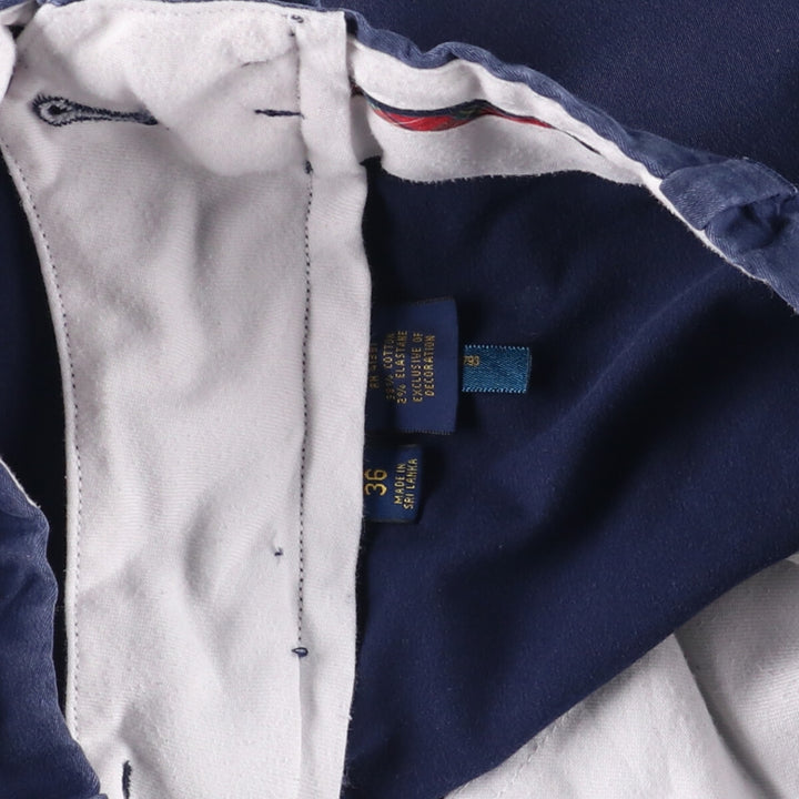 Ralph Lauren POLO GOLF Polo Golf Chino Shorts Short Pants Men's W36 cotton navy blue type Vintage Second Hand