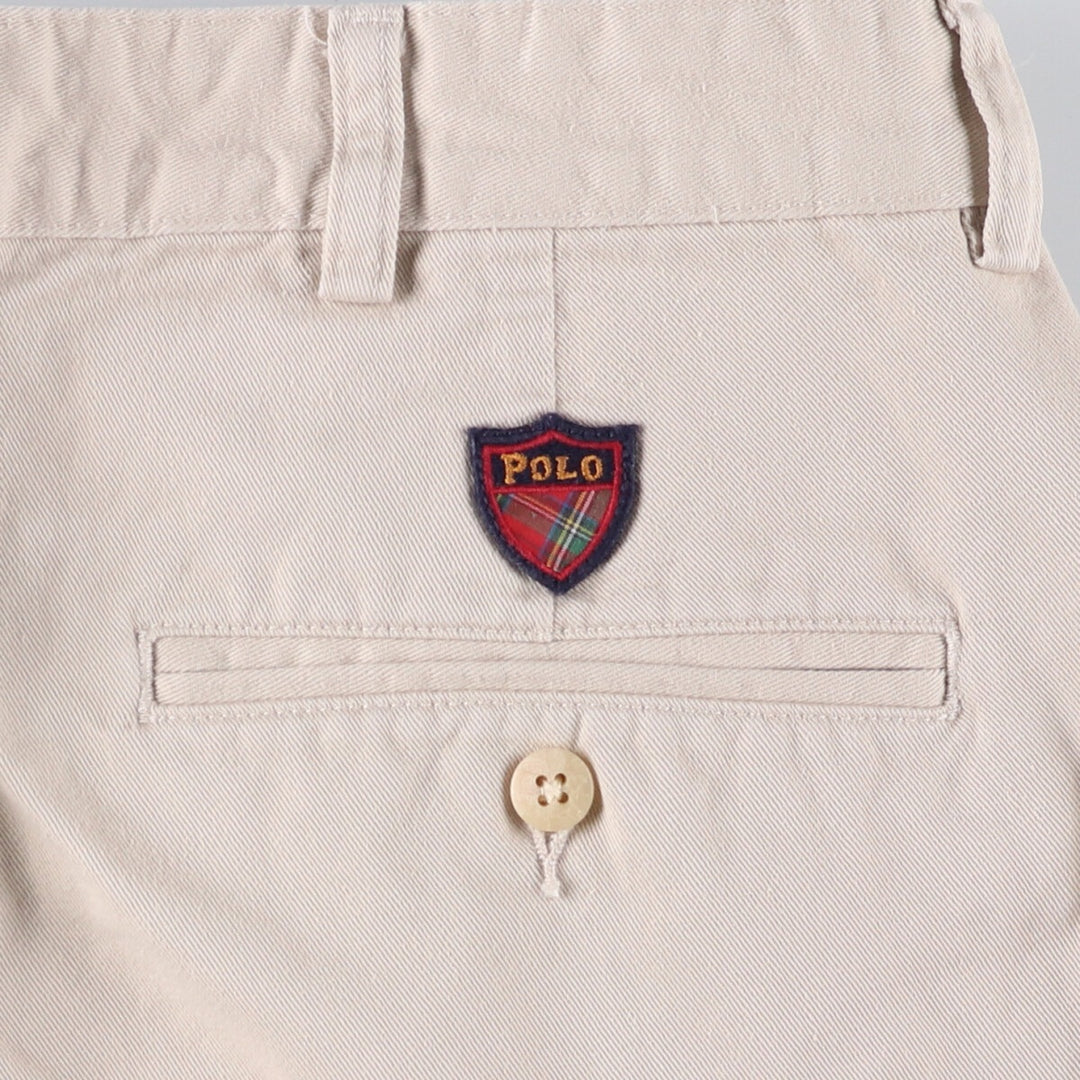 Ralph Lauren POLO GOLF Polo Golf Chino Shorts Short Pants Men's W34 cotton pale white type Vintage Second Hand