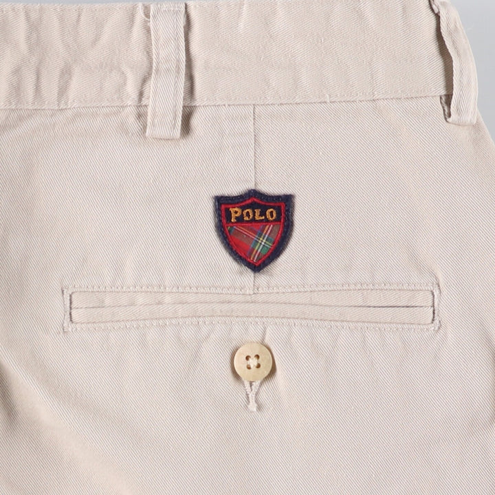 Ralph Lauren POLO GOLF Polo Golf Chino Shorts Short Pants Men's W34 cotton pale white type Vintage Second Hand