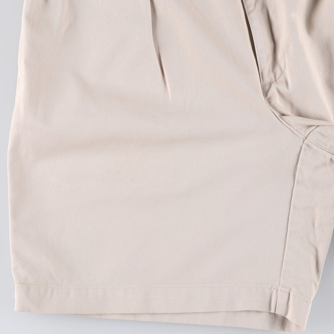 Ralph Lauren POLO GOLF Polo Golf Chino Shorts Short Pants Men's W34 cotton pale white type Vintage Second Hand