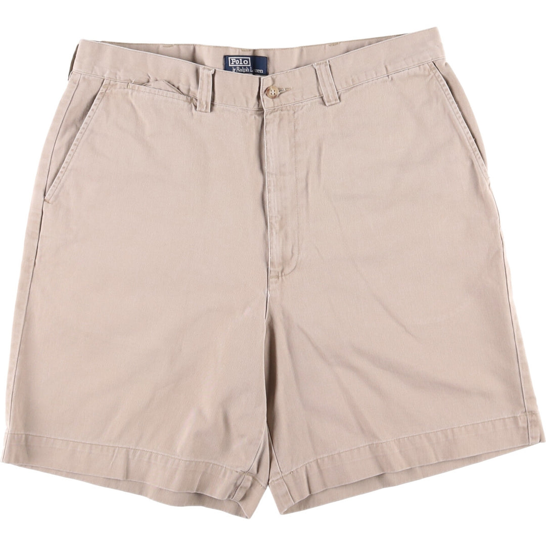 Ralph Lauren POLO by Ralph Lauren Chino Shorts Shorts Men's W37 cotton Beige type Vintage Second Hand