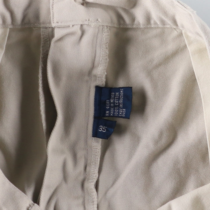 Ralph Lauren POLO by Ralph Lauren ANDREWSHORT Chino shorts, short pants, men's w33 equivalent cotton pale white type Vintage Second Hand