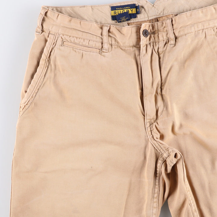 Ralph Lauren POLO RALPH LAUREN Chino Shorts Shorts Men's W31 equivalent cotton beige type brown Vintage Second Hand
