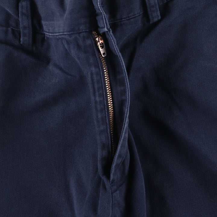 Ralph Lauren POLO RALPH LAUREN Chino Shorts Shorts Men's W35 equivalent cotton navy blue type Vintage Second Hand