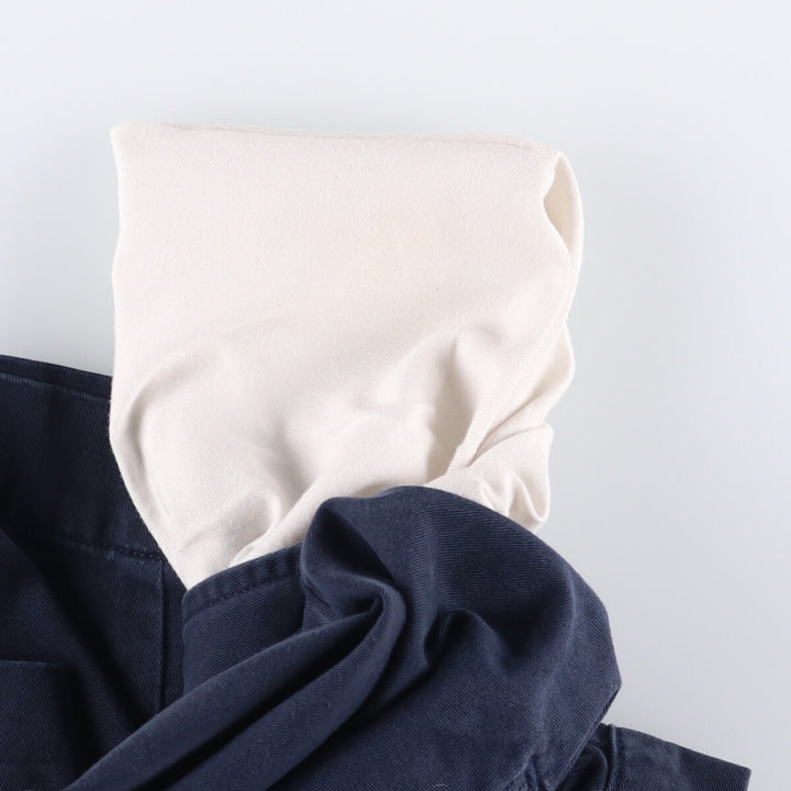Ralph Lauren POLO RALPH LAUREN Chino Shorts Shorts Men's W35 equivalent cotton navy blue type Vintage Second Hand