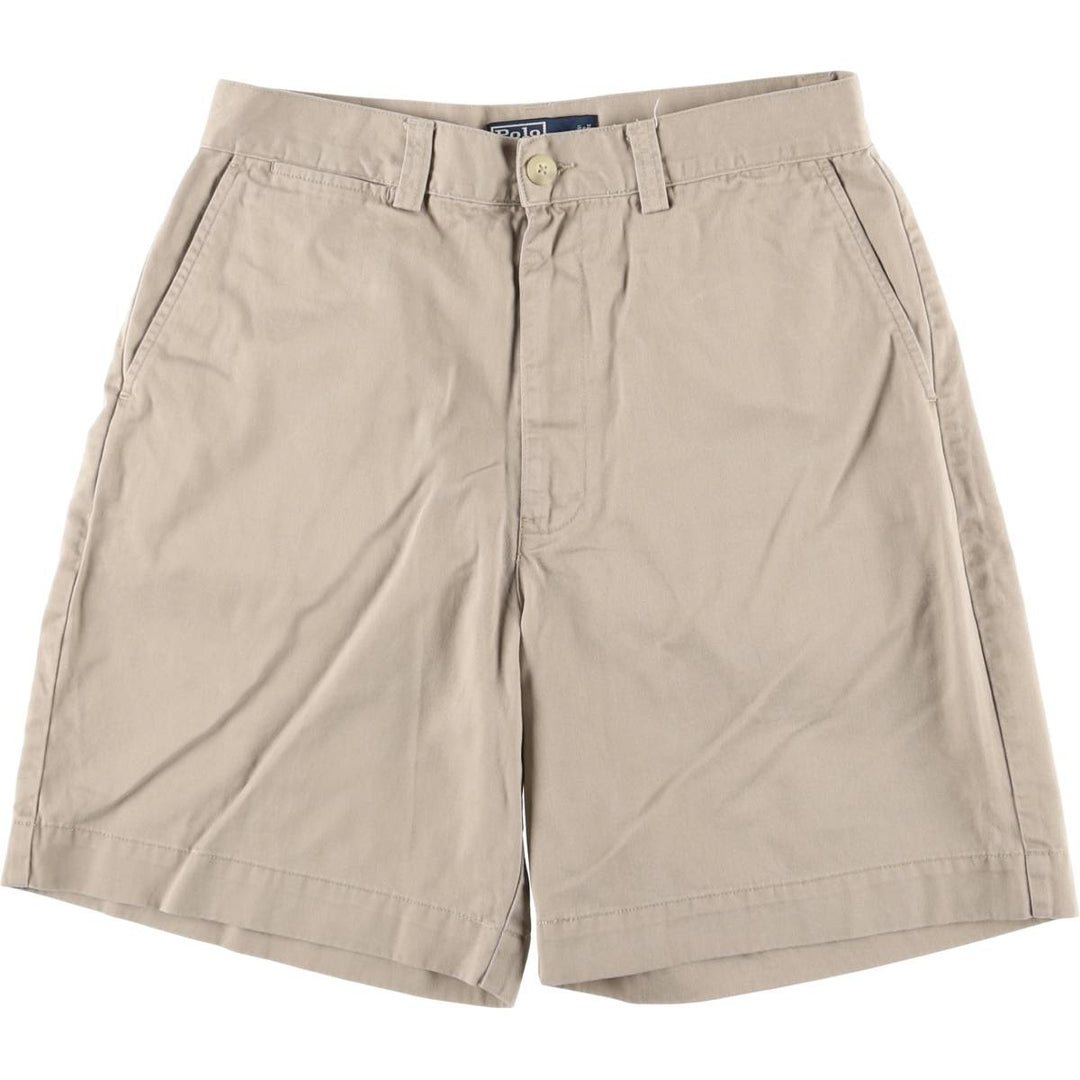 Ralph Lauren POLO by Ralph Lauren PHILIP SHORT Chino Shorts, Men's Size W31 cotton Beige type Vintage Second Hand