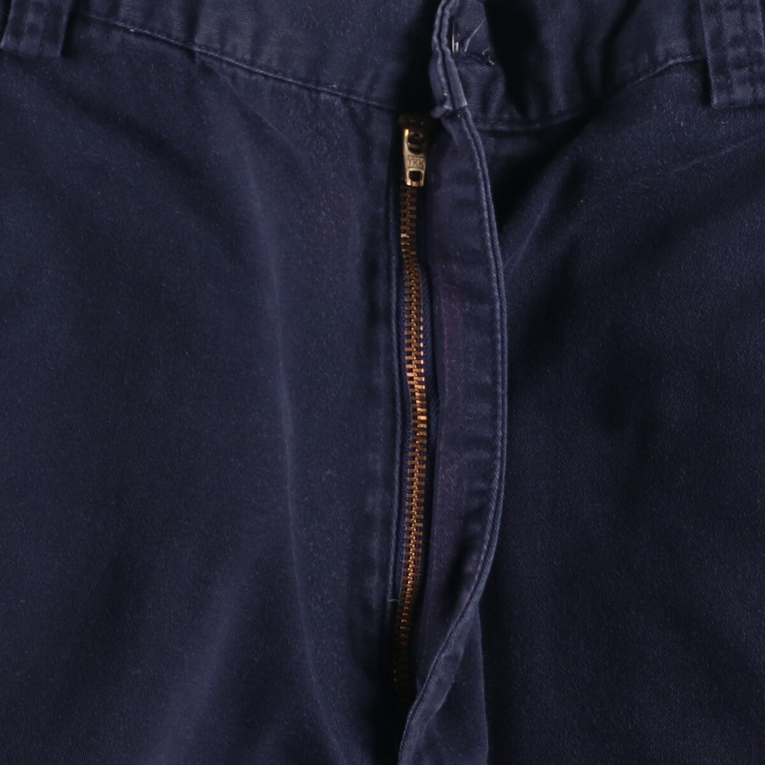Ralph Lauren POLO by Ralph Lauren Chino Shorts Shorts Men's W34 equivalent cotton navy blue type Vintage Second Hand