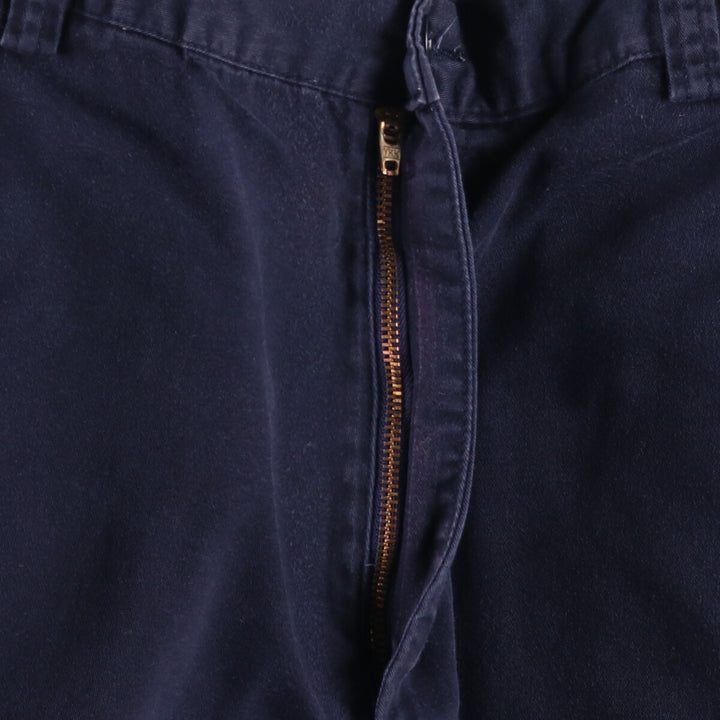 Ralph Lauren POLO by Ralph Lauren Chino Shorts Shorts Men's W34 equivalent cotton navy blue type Vintage Second Hand