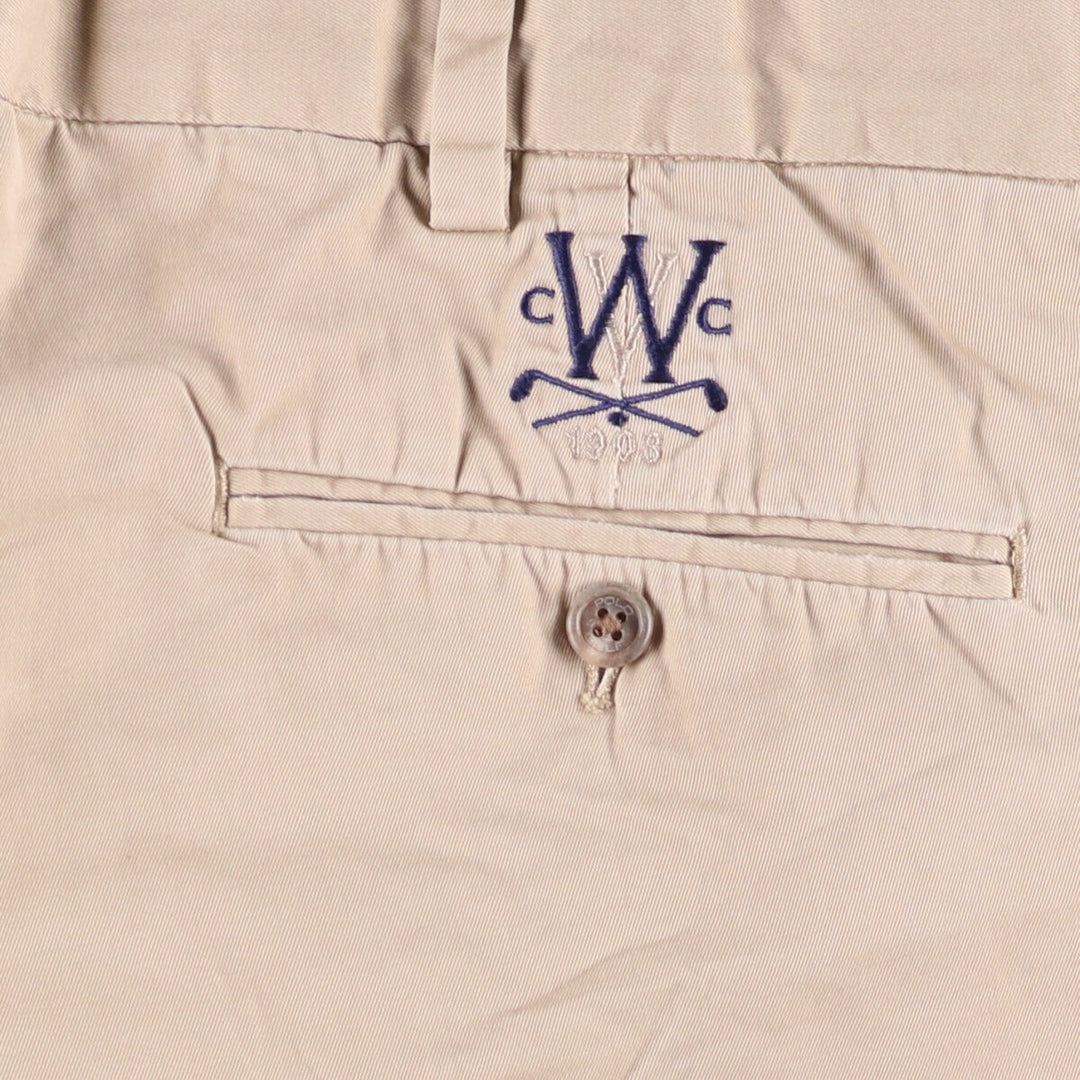 Ralph Lauren POLO GOLF Polo Golf Chino Shorts Short Pants Men's W34 cotton Beige type Vintage Second Hand